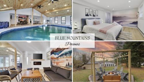 (NEW) Blue Mtn Poconos Retreat Htd pool pet frndly image