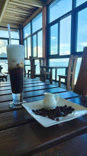 Balcony/terrace, Come and go seaside B&B in Fengpin Township