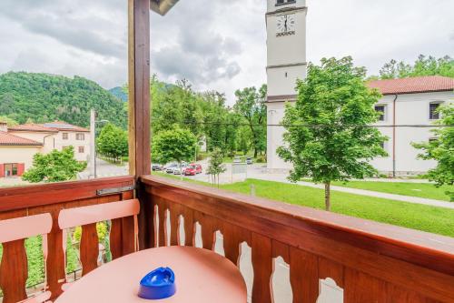 شرفة/ تراس, Apartments Orhideja in Tolmin
