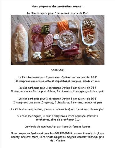 Їжа та напої, Gîte L'écurie avec spa privatif (Gite L'ecurie avec spa privatif) in Valognes