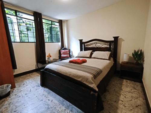 1 double bed