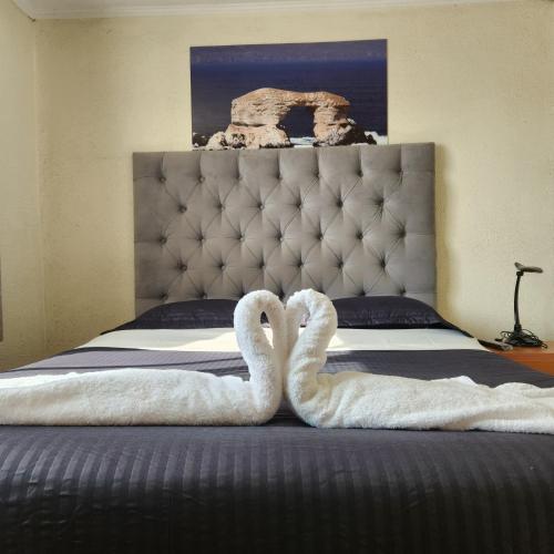 1 double bed