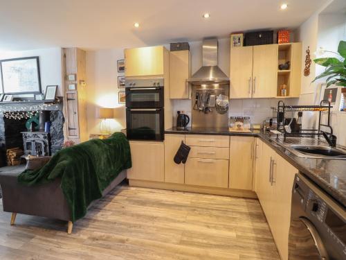 A szálláshely kívülről, 3 Barlwyd Terrace in Blaenau-Ffestiniog