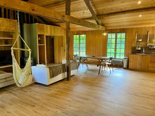 Kitchen, Paisible cottage au bord de l'eau -15 mn des cotes in Pierrefitte-en-Auge