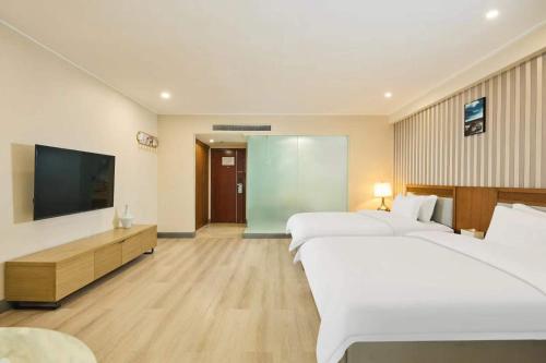 2 double beds
