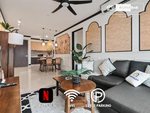IndoChina 3BR MVertica near MRT by RumaBnB, Kuala Lumpur