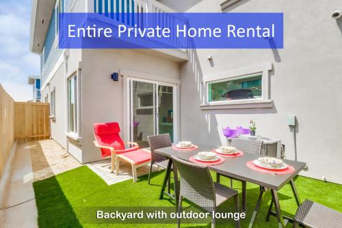 Entire Modern 3-BR 3-Bath Family Home w Spacious Garage, 5 Mins to Beach & 15-Mins to Gaslamp, No Deposit in Imperial Beach, Vereinigte Staaten von Amerika