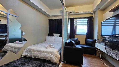 Nesting Lounge One at Santorini Condotel, Manila