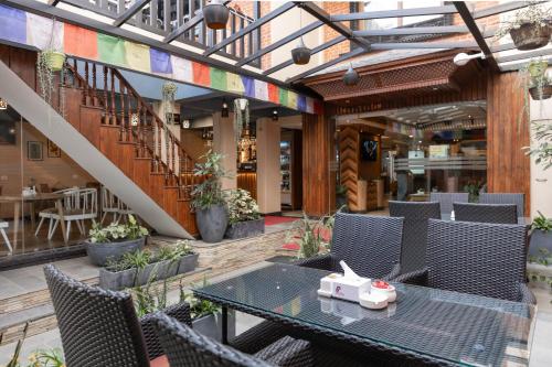 Restaurant, Kailash Boutique Hotel in Kathmandu
