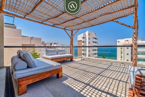 New 1 BR Condo One Block Away From Beach - Pool in Bucerías, Mexico