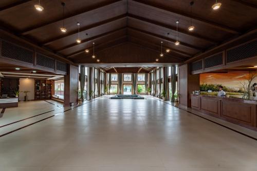 ล็อบบี้, River Bank Jungle Resort in ปาติฮานี
