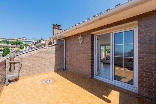 Erkély/terasz, Casa Nina junto Barcelona Centro y playa in Teià