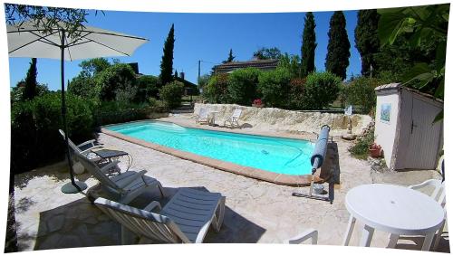 Le Moulin du Christ,villa avec piscine gîte à louer Saint-Amans