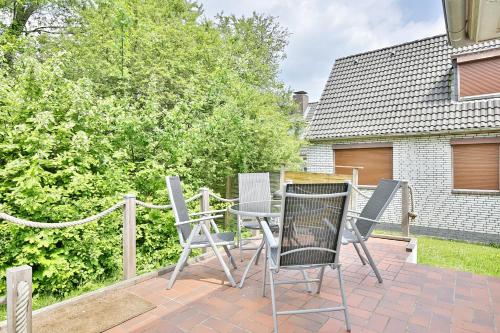 parveke/terassi, Ferienhaus Ragna Ferienhaus Ragna Appartement 2 in Haffkrug