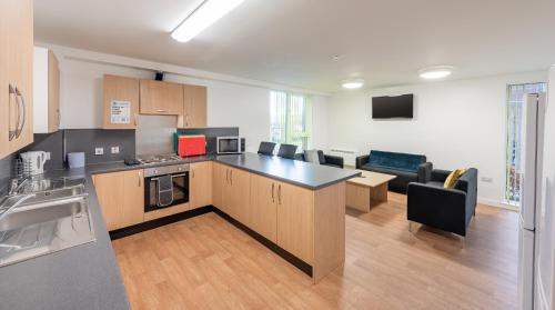 Konyha, Cityheart Inverness - Campus Accommodation in West Seafield