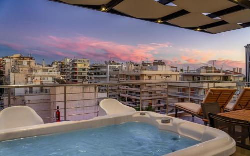 Jacuzzi Luxpenthouse PFaliro, Athen