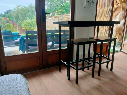 Chalet vacances avec jardin près d'Arcachon 2 personnes (Chalet vacances avec jardin pres d'Arcachon 2 personnes) in La Teste-de-Buch