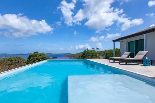 Tropical Panorama in Cruz Bay