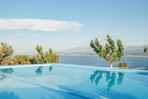 Villa Akrolithos with Private Pool gîte à louer Vrokhádhes