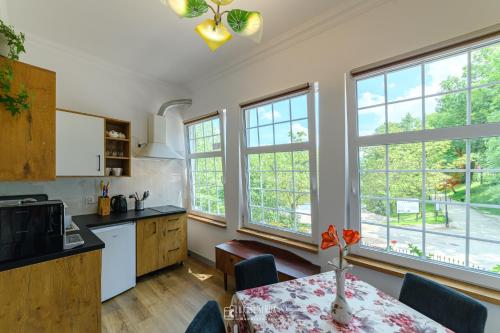 Køkken, Apartament Kudowianka in Kudowa-Zdroj