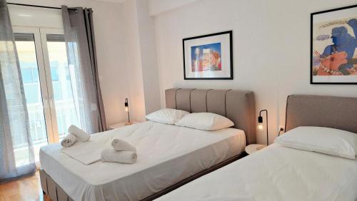 Modern apartment in Acropolis museum, Ateny
