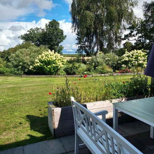 Balcony/terrace, Lustrup Farmhouse in Ribe