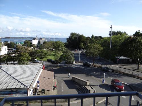 Utsikt, Cit'Hotel Brest Centre Gare in Brest centrum