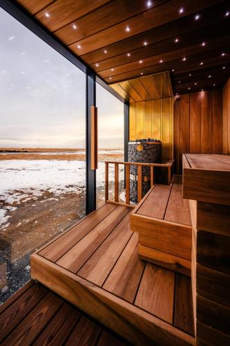 Sauna, UMI Hotel in Skogarfoss