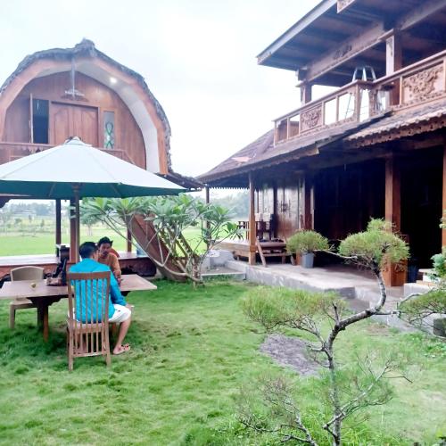 Exterior view, Bujak Permai Villa Matahari Lombok NTB in Selebung