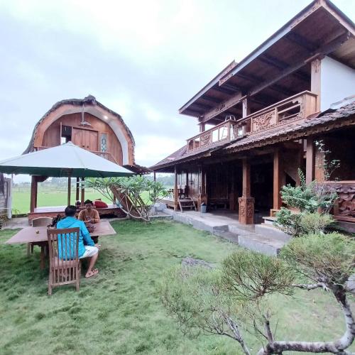 Exterior view, Bujak Permai Villa Matahari Lombok NTB in Selebung