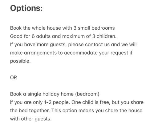 1 double bed