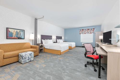2 bedrooms, 2 beds