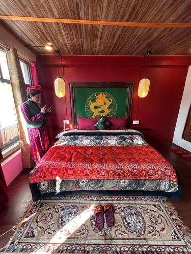 1 double bed