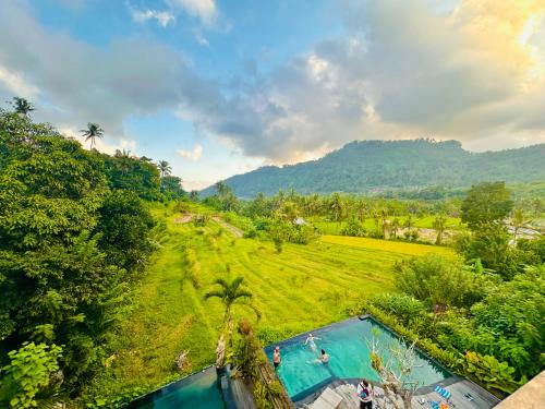 Puri Jumpungan Villas in Sidemen