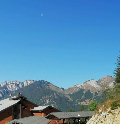 Výhled, Appartement Portes du Soleil à Le Biot avec ménage et WIFI inclus (Appartement Portes du Soleil a Le Biot avec menage et WIFI inclus) in Le Biot