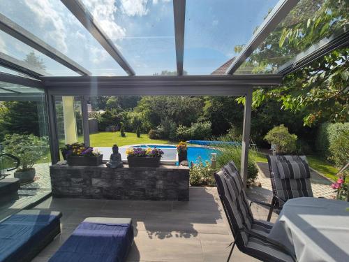 View, Ferienwohnung Heinze in Eilenburg