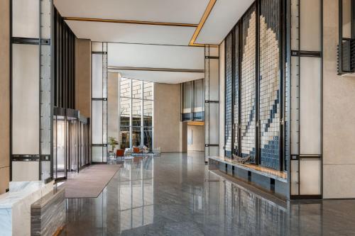 ล็อบบี้, ชิงเต่า แมริออท โฮเทล เจียวโจว (Qingdao Marriott Hotel Jiaozhou) in เจียวโจว