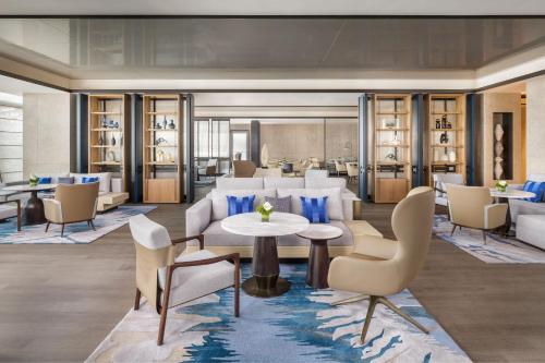 ล็อบบี้, ชิงเต่า แมริออท โฮเทล เจียวโจว (Qingdao Marriott Hotel Jiaozhou) in เจียวโจว