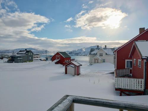 Balkons/terase, Kongsfjord Holiday Home in Kongsfjord