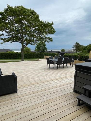 View, Coasthouse ved havet in Oster Hurup