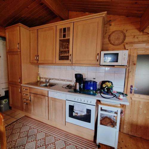 Iekārtas, Blockhaus Questin steht für Ruhe und Erholung (Blockhaus Questin steht fur Ruhe und Erholung) in Alt Bukow