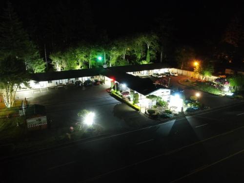 Kilátás, Ocean Breeze Motel in Florence (Oregon)
