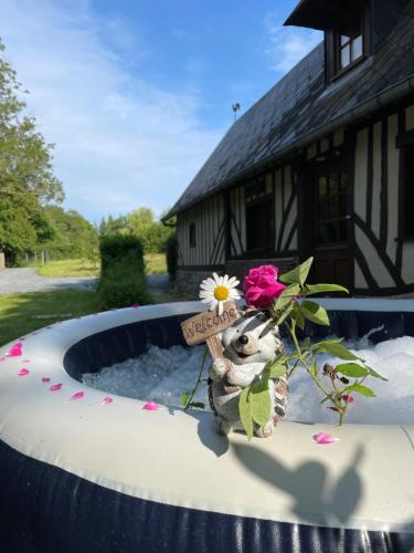 Maison normande gîte la Cavellerie gîte à louer Saint-Léger-sur-Bonneville