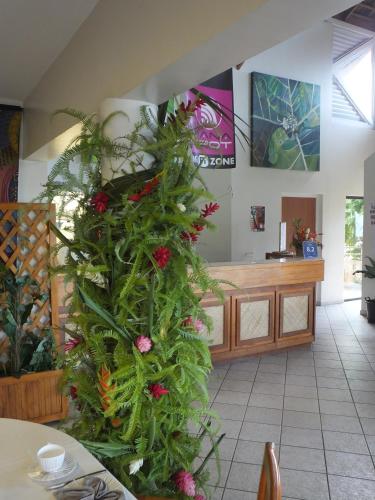 ล็อบบี้, Tiki Hotel Hospitality School of Tahiti in ตาฮิติ