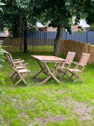 Kert, Ferienwohnung im Nordseeglück (Ferienwohnung im Nordseegluck) in Bordelum