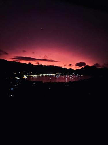 Taiohae Bay in Marquesas Islands