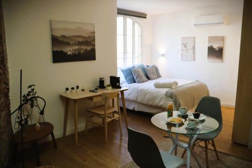HOM I Confortable Studio en bohemio Barrio de Lastarria