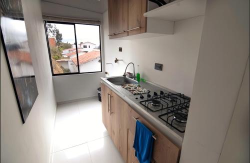 virtuve, Hotel Cordi in Guatavita