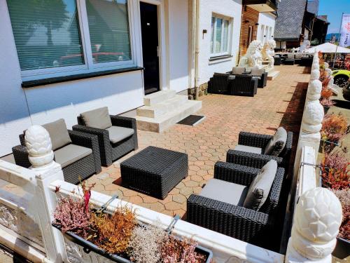 Balcony/terrace, Die zwei Lowen Ferienwohnungen in Winterberg