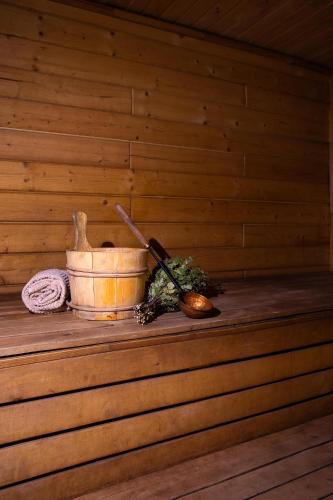 Sauna, Bačkis camp (Backis camp) in Backonys